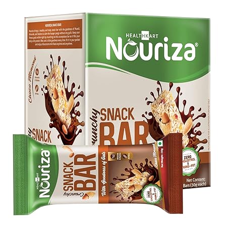 Nouriza Snack Bar, 10 Piece(s)/ Pack (Choco Almond)