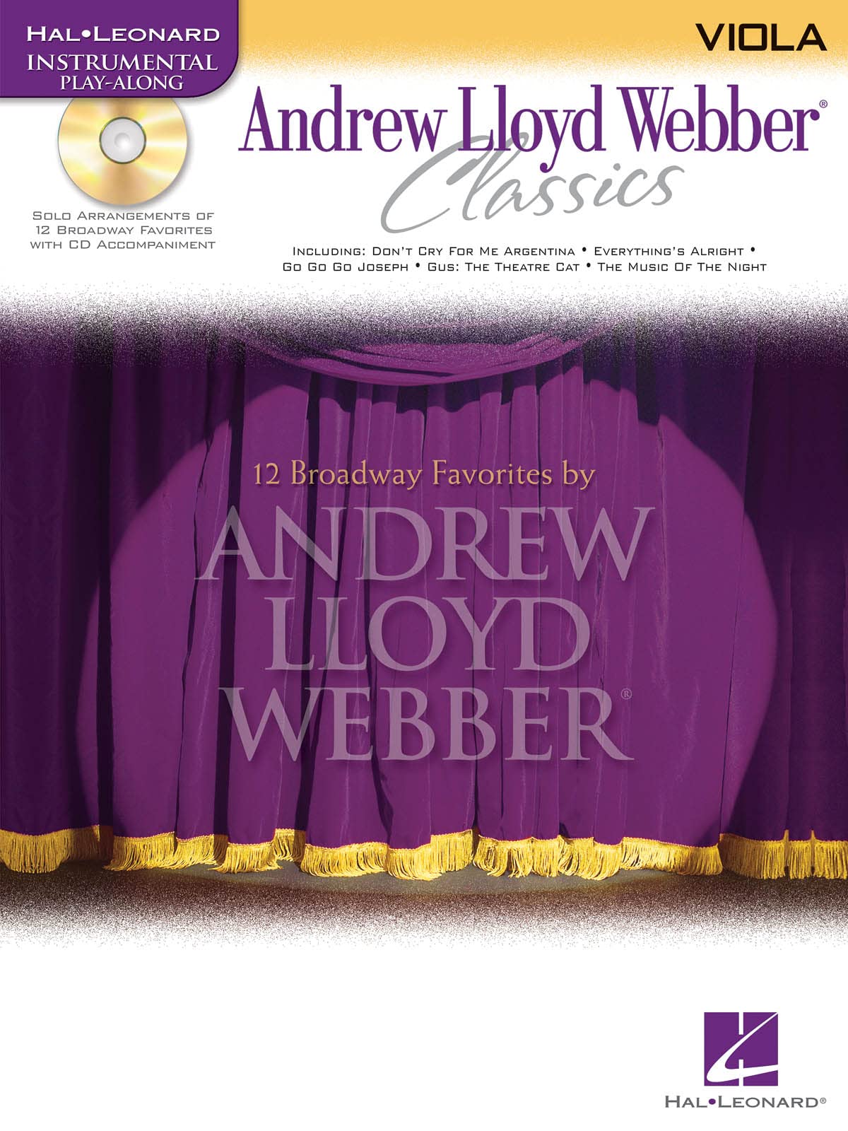 Andrew Lloyd Webber Classics - Viola: Instrumental Play-Along (Hal Leonard Instrumental Play-Along)