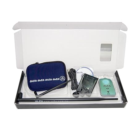 ALFA Network nh-Luxury – Kit WiFi USB-Adapter AWUS036NH + 9 dBi Antenne + u-Bag + u-Mount-cs