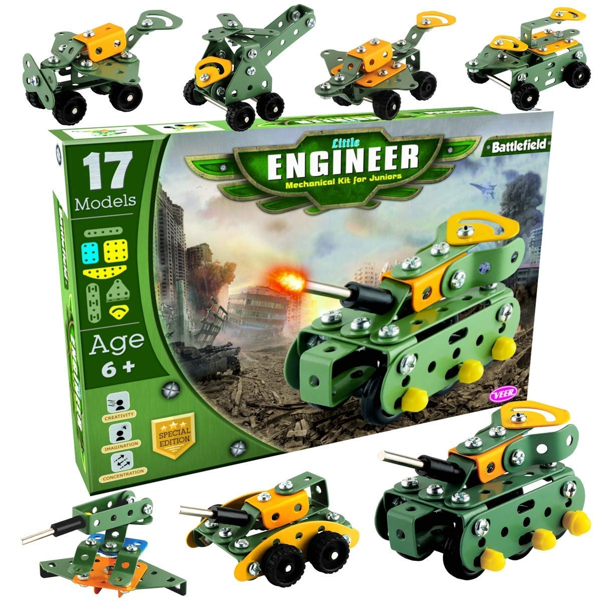 Buy Nabhya Educational Toys Little Engineer Mechanical Kit for Juniors