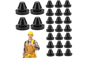 Rubber Plugs, 25Pcs Silicone Plugs, Heat & Abrasion Resistant Rubber Stoppers, Practical Multipurpose RV Stove Stoppers for R