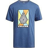 Volcom Boys T Shirt - Cotton Blend Short Sleeve Graphic Tees for Boys - Cool Casual Graphic T Shirts