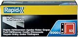 Rapid No.53 Staples 14 mm 5000 pcs Galvanised 11860410 Professional Use view 7