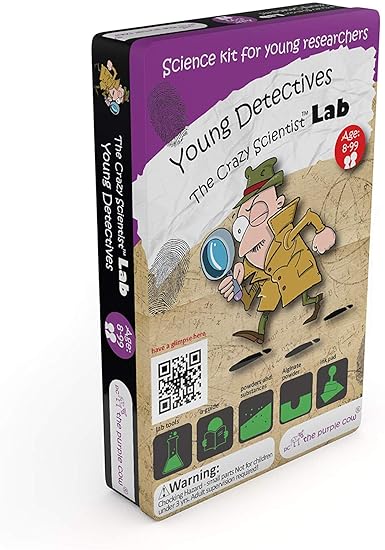 The Purple Cow The Crazy Scientist Lab Young Detectives Science Kit