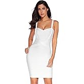 meilun Women's Celebrity Bandage Bodycon Dress Strap Party Pencil Dress