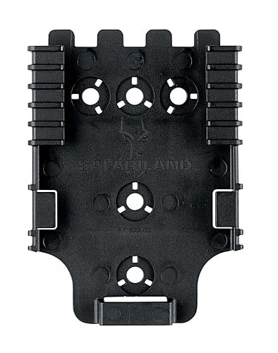Safariland 568BL QLS Paddle Holster Mount - Right Hand, Plain Black, For Duty & Competition - View #6