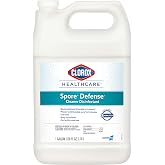 Clorox Healthcare Spore Defense Cleaner Disinfectant, Closed System Refill Bottle, 128 Fluid Ounces (Package May Vary)