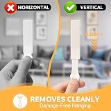 Sinnsally Heavy Duty Picture Hanging Strips Medium 12 Pairs view 7