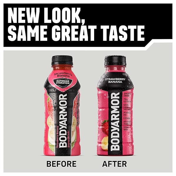 BODYARMOR SPORTS DRINK SPORTS BEVERAGE, FRUIT PUNCH, COCONUT WATER HYDRATION, NATURAL FLAVORS WITH VITAMINS, POTASSIUM-PACKED ELECTROLYTES, PERFECT FOR ATHLETES, 16 FL OZ (PACK OF 12)