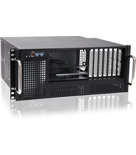 iStarUSA D-118V2-ITX 1U Compact Rackmount Mini-ITX Chassis