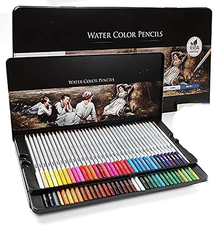 BESTNIFY 72 Lápices de Colores con Caja de Metal - 72 Colores ...