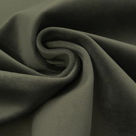 Bezugsstoff Polsterstoff Samt Samtstoff grau