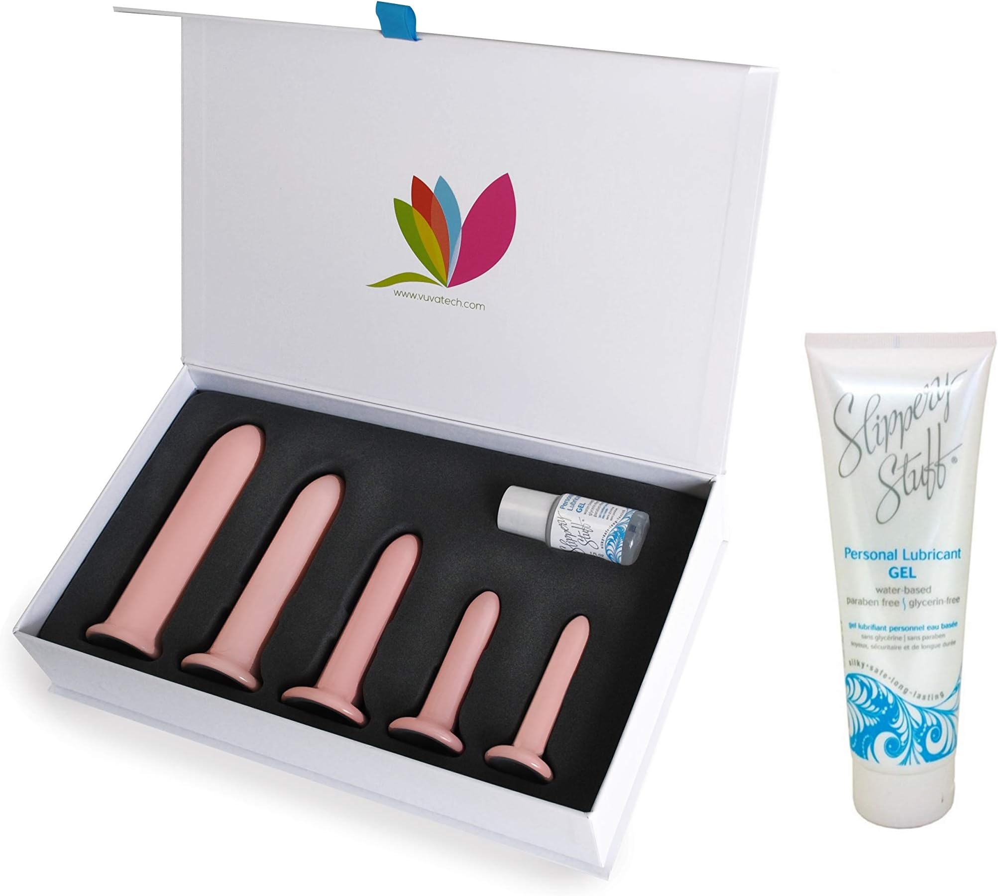 Full VuVatech Magnetic Set of Five *Made in The USA* - Bonus 4oz Lubricant Instructions Included - Discreet Shipping - Contains Over 60 Neodymium Magnets