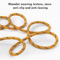 Puzeam 2 Pairs Work Boots Shoe Laces 4.5mm Heavy