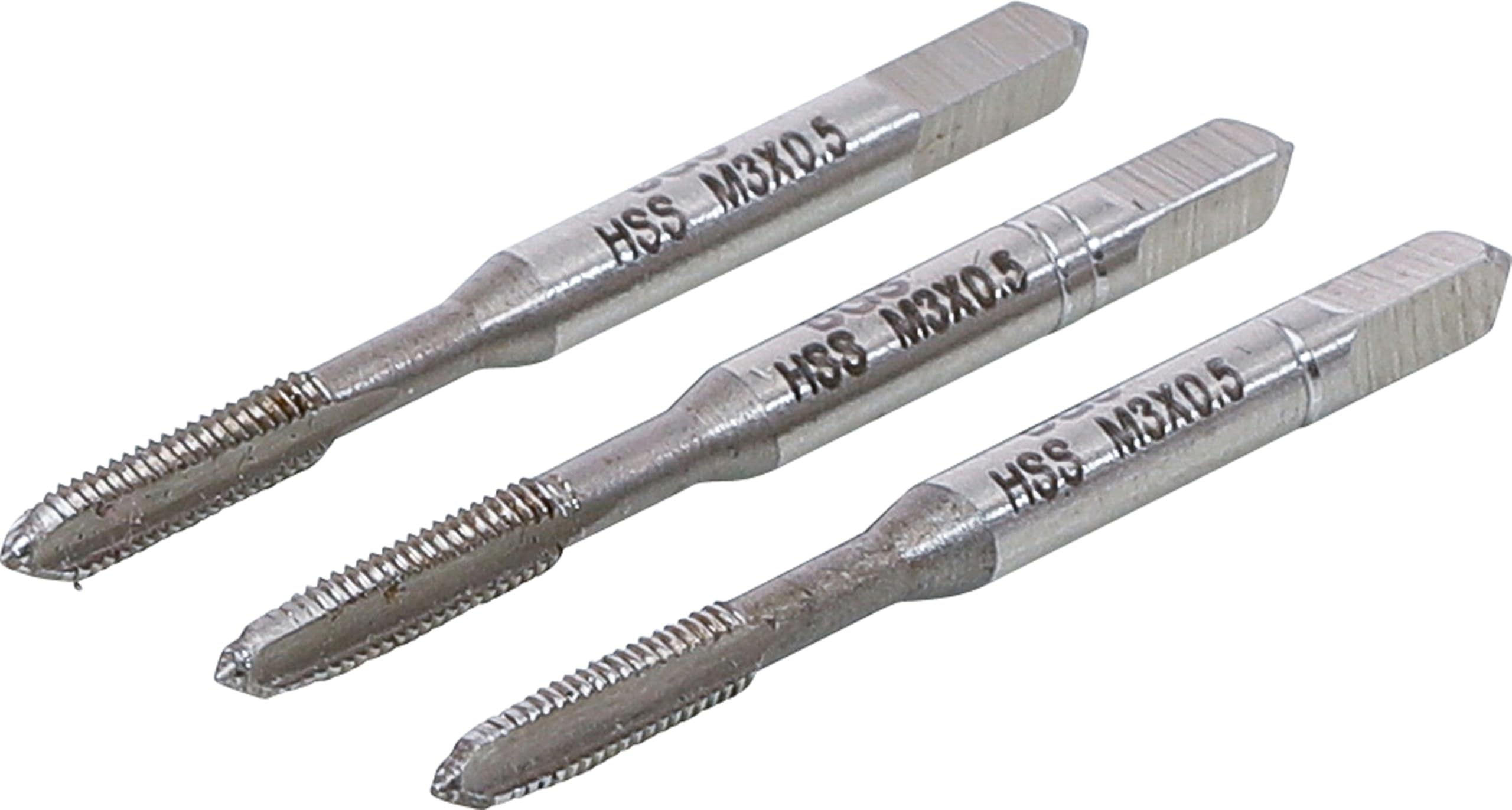 BGS 930 | Tap Set | Starter, Plug, Bottoming Tap | HSS-G | M3 x 0.5 | 3 pcs.