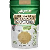Natural Bitter Kola Nut Powder | Garcinia Kola | Snack, Baking, Smoothies, Yogurt, Salad | 90g, 0.2lb, 3oz