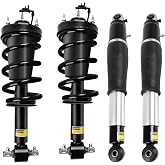 4PCS Front &amp; Rear Shock Absorber Strut Assemblies w/Magnetic 2015-2020 Cadillac Escalade ESV, for Chevy Suburban Tahoe Silverado, for GMC Yukon XL Sierra 1500, Replaces 84176631 84176675