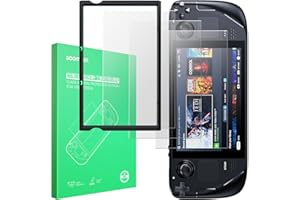 SOOMFON [3 Pack] Steam Deck Screen Protector, Anti Glare Glass Protector 9H Hardness Easy to Install with Guiding Frame Scratch Resistant Tempered Glass for Steam Deck,Come with Toolkits