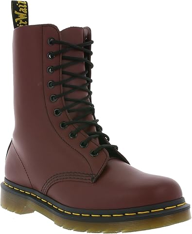 dr martens smooth cherry red