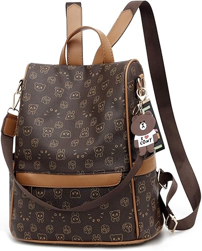 mochila cuero mujer amazon