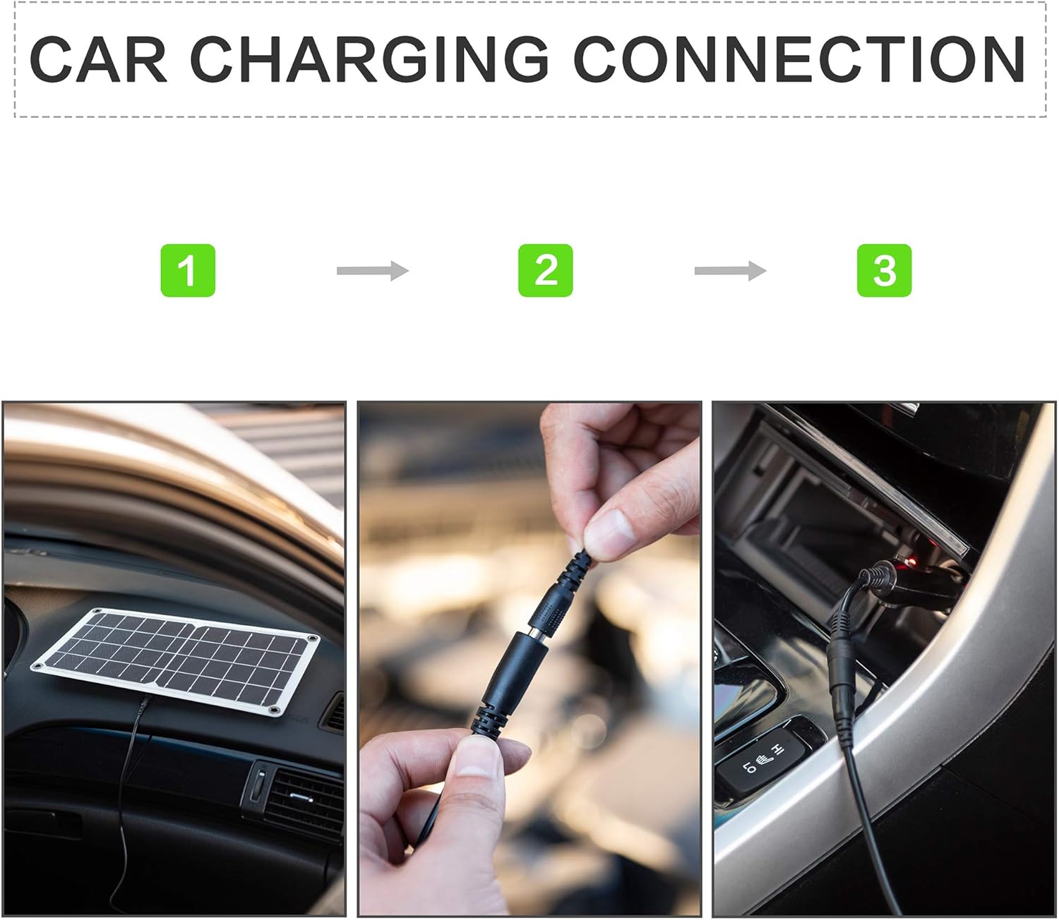 TP-solar10 Watt 12 Volt Solar Panel Battery Charger 10W 12V Portable Solar Trickle Battery Maintainer with Cigarette Lighter Plug & Alligator Clip for Car Boat: Garden & Outdoor