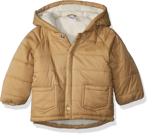 baby boy sherpa jacket