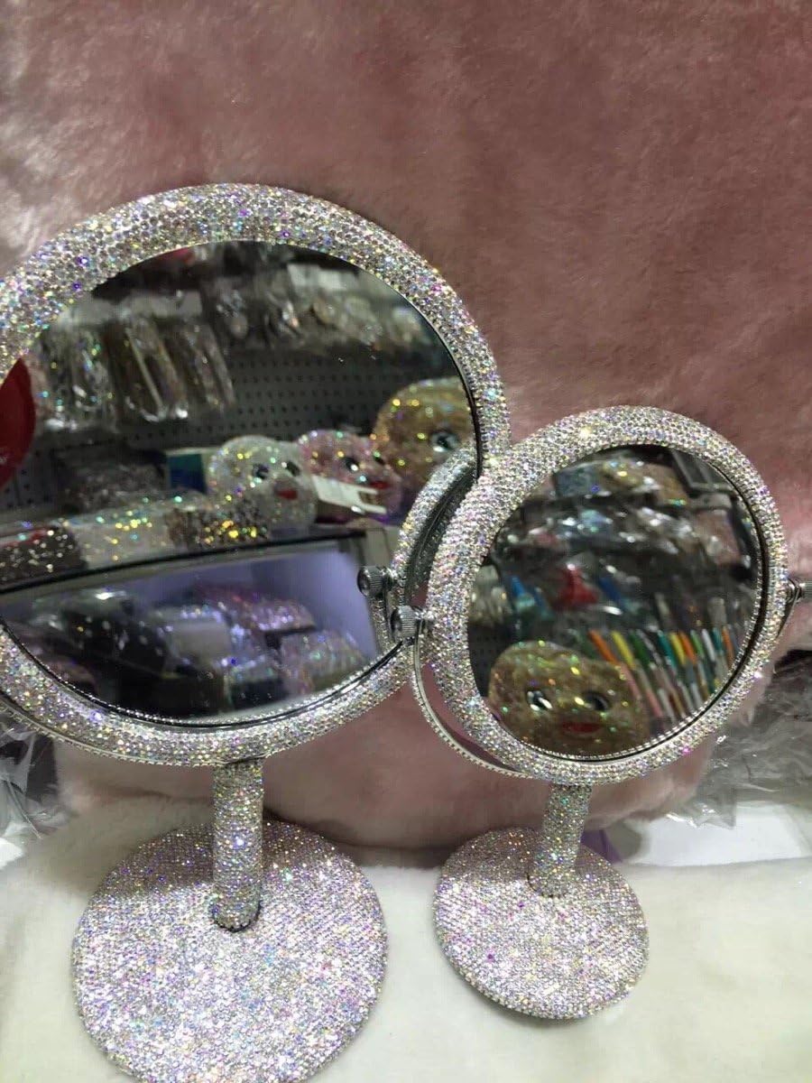 TISHAA Bling Makeup Vanity Mirror Luxury Stand