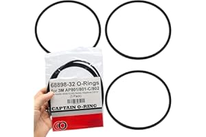 Captain O-Ring - 68898-32 Replacement O-Rings for 3M AP801, AP801-C, AP802, KemFlo 5000 & 10,000 Series Water Filters (3 Pack)