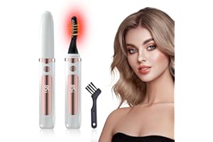 ECHTUR 2025 Heated Eyelash Curler-USB Rechargeable Electric Eyelash Curler- Eyelash Curlers Heated 3Temperature Modes Fast Heat Up Within 3s - 24 Hours Long Lasting- with Led Display for Women Girls (White)