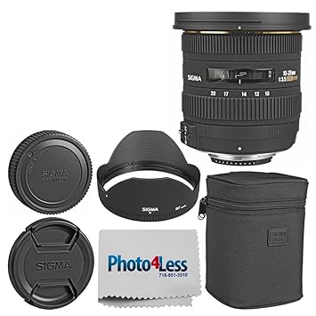 Sigma 10-20 mm f/3.5 EXDC HSM Lente de Zoom de Enfoque automático ...