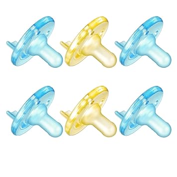 yellow soothie pacifier