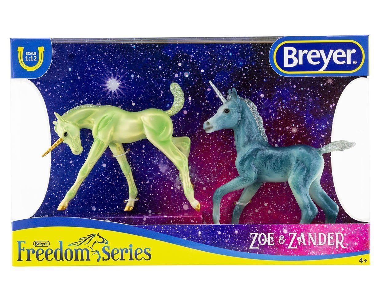Breyer Zoe and Zander Unicorn Foal Set