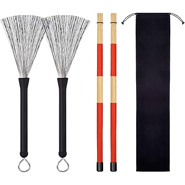 Amazon Best Sellers: Best Drum & Percussion Brushes
