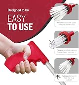 KEPLIN Foldable Spider Catcher 45cm-81cm Long Reach Red view 6