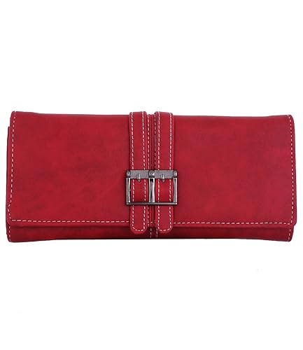 fantosy Womens Wallet (Red)(FNWC-256)