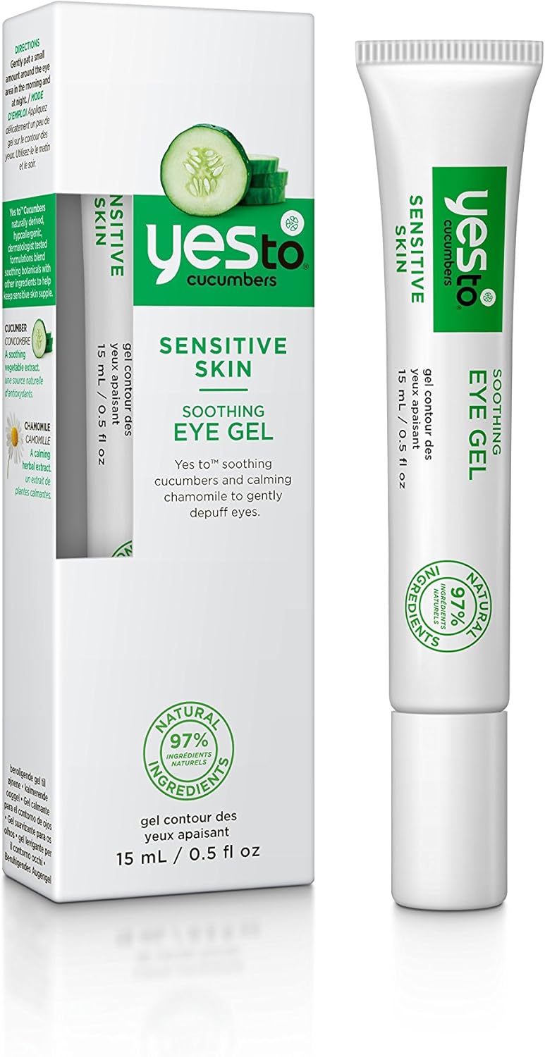 Yes To Cucumbers Soothing Eye Gel (15 ml) Amazon.co.uk Beauty