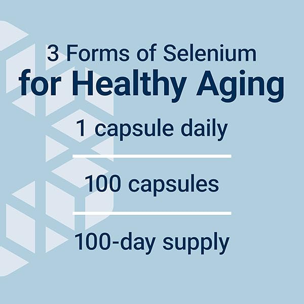 LIFE EXTENSION SUPER SELENIUM COMPLEX, 200 MCG – 3 FORMS OF SELENIUM, VITAMIN E – CELLULAR HEALTH & LONGEVITY SUPPORT – GLUTEN-FREE, NON-GMO, VEGETARIAN, 1 DAILY – 100 CAPSULES