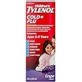 Children's TYLENOL Cold + Flu Oral Suspension, Grape, 4 Fl. Oz