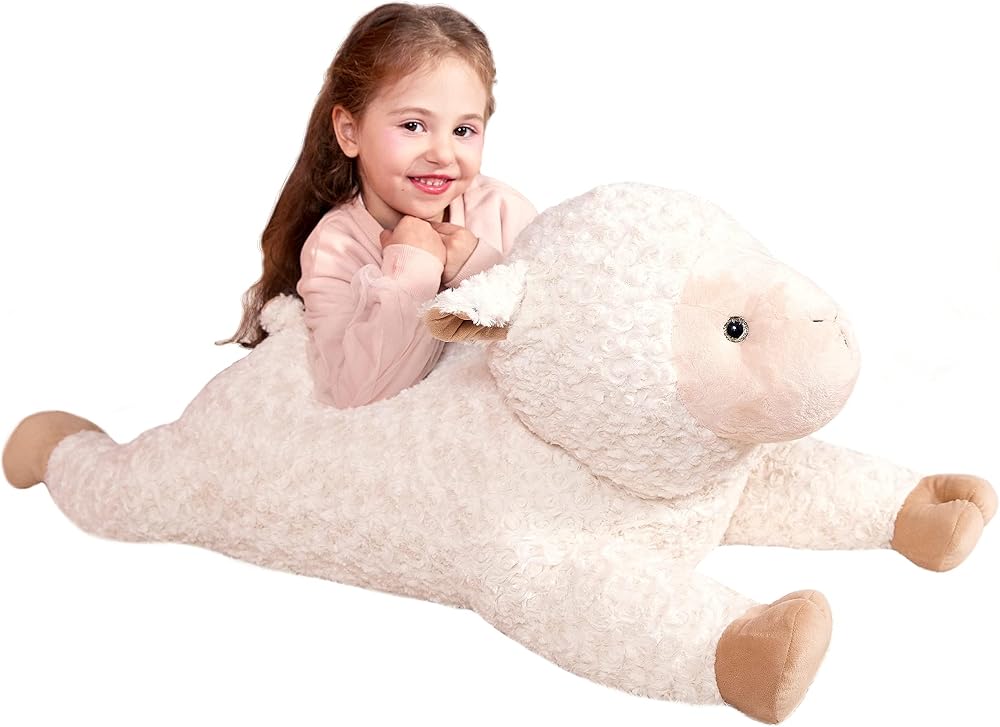 IKASA Giant Sheep Plush Toy 78cm Large Cute Lamb Stuffed Animal