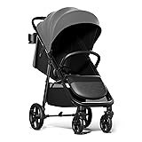 Mompush Nova Baby Stroller, Spacious Seat