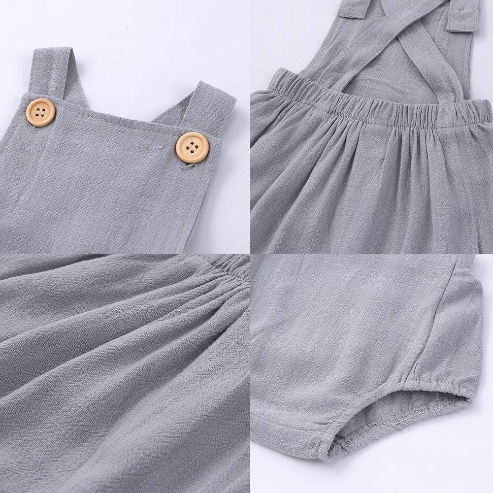 Yojolo Bebe Salopette Ete Bebe Garcon Fille Combinaison Sans Manches Nouveau Ne Bambin Pyjama Bebe Barboteuse Une Piece Combinaison Globale Bleu 12 18 Month Bebe Combinaisons Et Barboteuses Mkyra Org