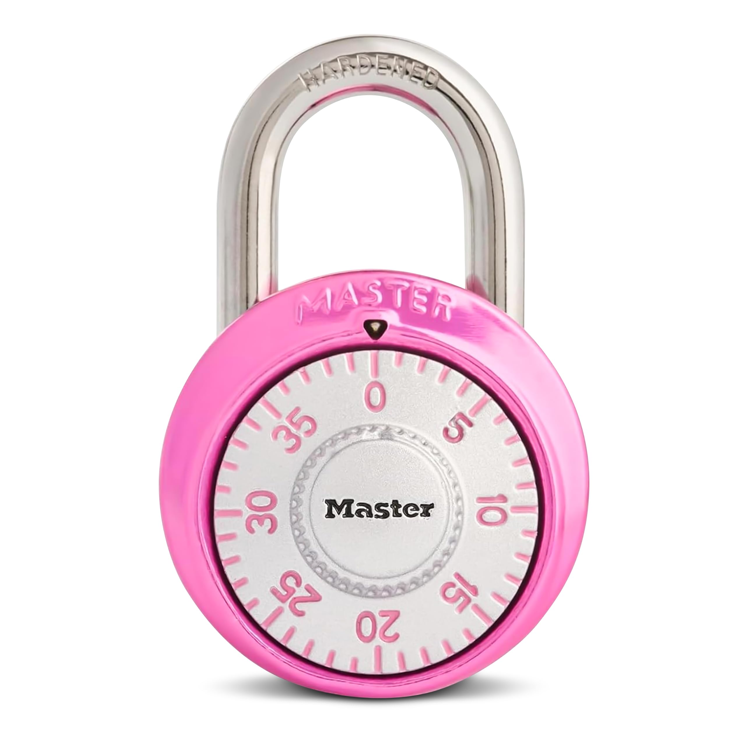 Master Lock 1530DPNK Locker Lock Combination Padlock, 1 Pack, Pink
