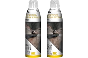 Outdoor Hunting Lab Certified Peak Doe Estrus Hunting Gel & Mist | Doe in Heat Urine for Hunting | Deer Scents & Attractants