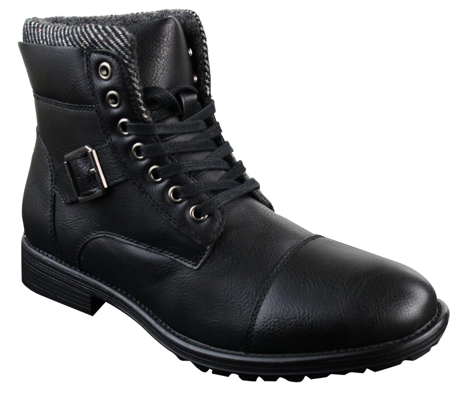 military vintage biker boots