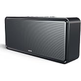 DOSS SoundBox XL 32W Bluetooth Speaker for House 2.1 Channel with Subwoofer | Room-Filling Loud Sound,Deep Bass, 10Hr Battery, Portable for Home, BT 5.0, Support AUX / TF, TWS Wireless Pairing, Black