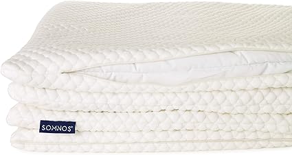 Somnos Weighted Blanket With Removable Cover 9 Kg Feels Like A Hug To Naturally Calm Anxiety