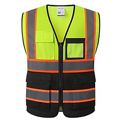 HATAUNKI High Visibility Reflection Yellow-Black