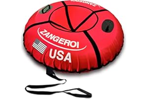 ZANGEROI Snow Tube Snow Tubes for Sledding Heavy Duty Kids Snow sleds for Kids and Adult Heavy Duty Snow sleds for Adults Inflatable Snow Tube Commercial Snow Tube towable Snow Tube