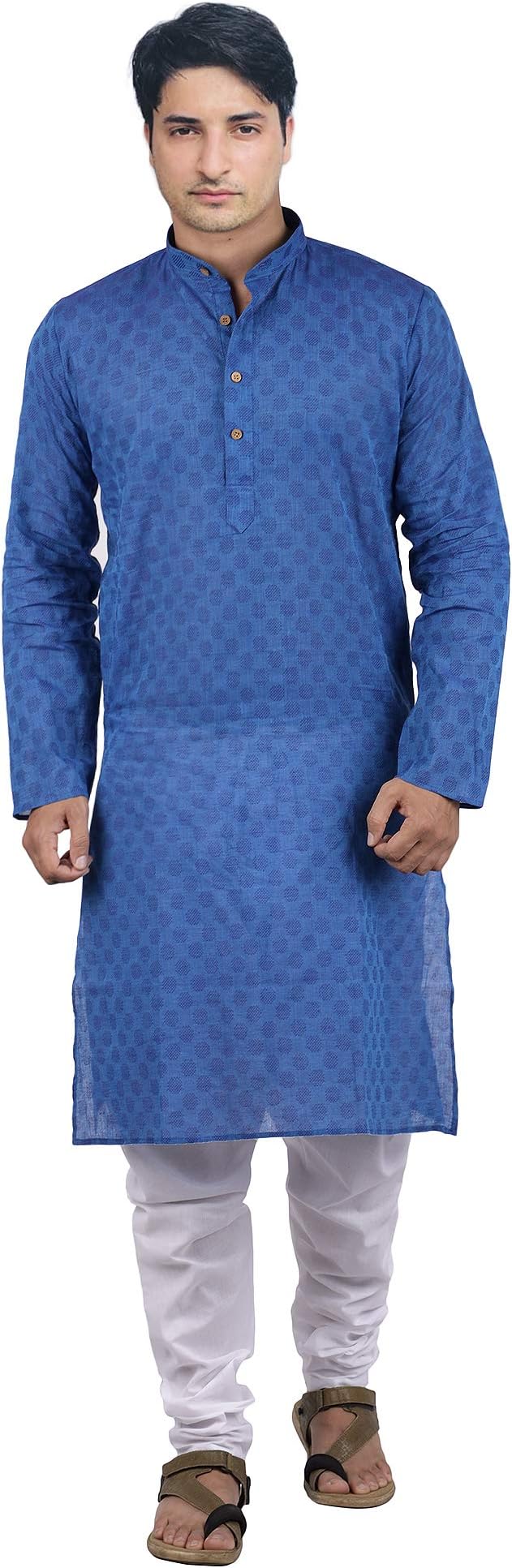 MaharajaShirt Men's Cotton Kurta Pyjama