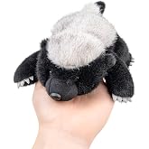 Double Bread Cute Honey Badger Stuffed Animal, Soft Plushies, Small Plush Toys, Ideal Gift for Kids Girls Boys Birthday